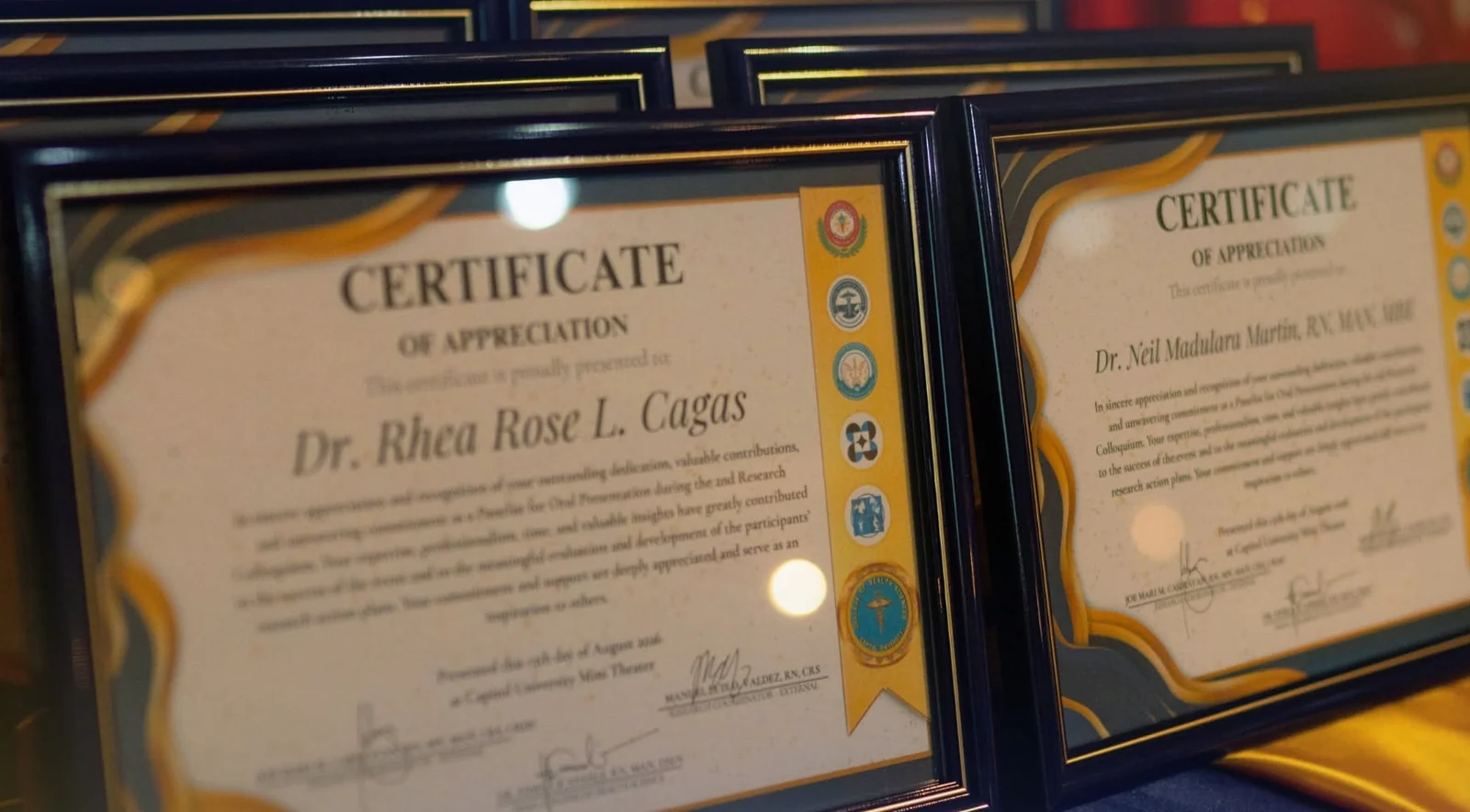 Recognition and scholarly partnership