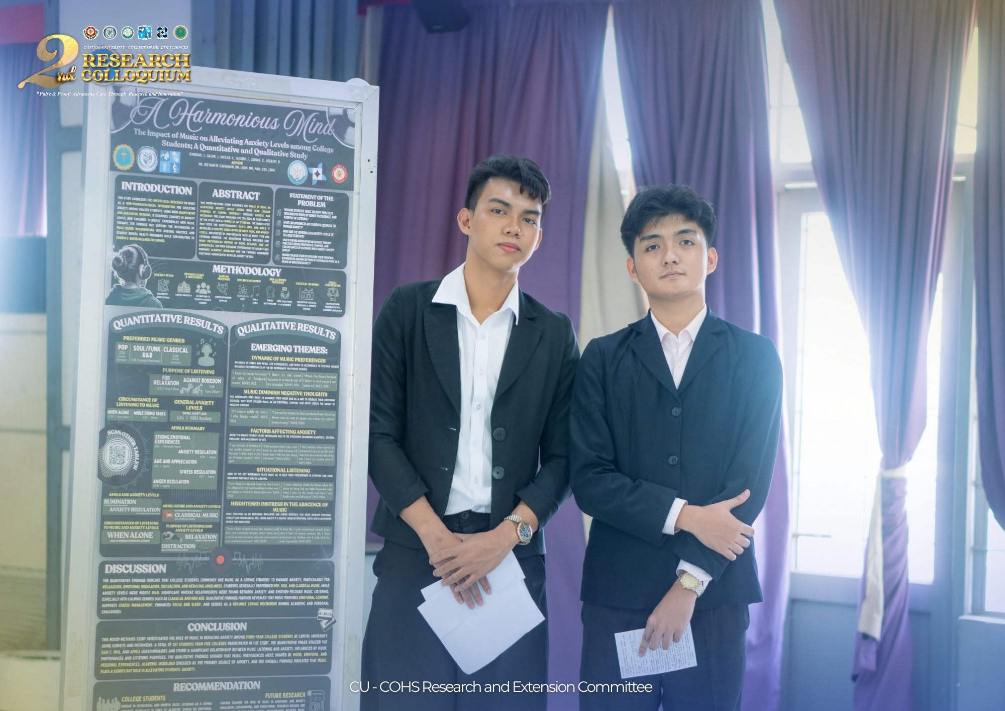2nd Research Colloquium poster presentation